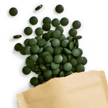 Chlorella bio comprimés (500 mg, 240 pcs), paquet de 3 